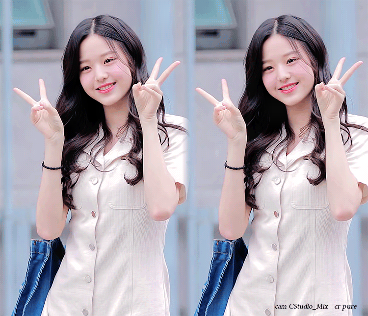 [아이즈원] 양갈래 머리가 잘어울리는 막내 | 인스티즈