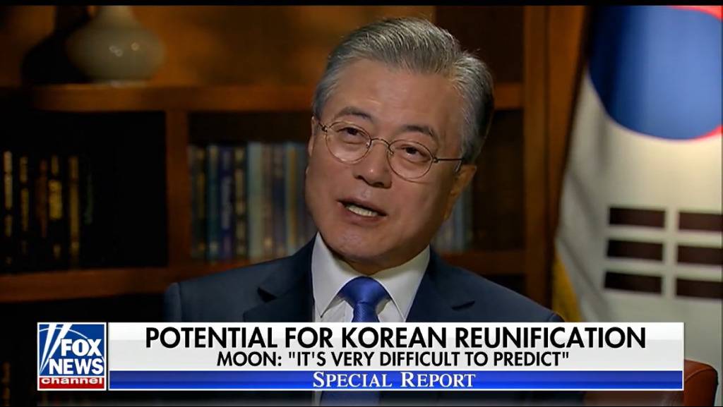 09.26 미국 폭스뉴스와 인터뷰한 문재인 대통령.jpg | 인스티즈