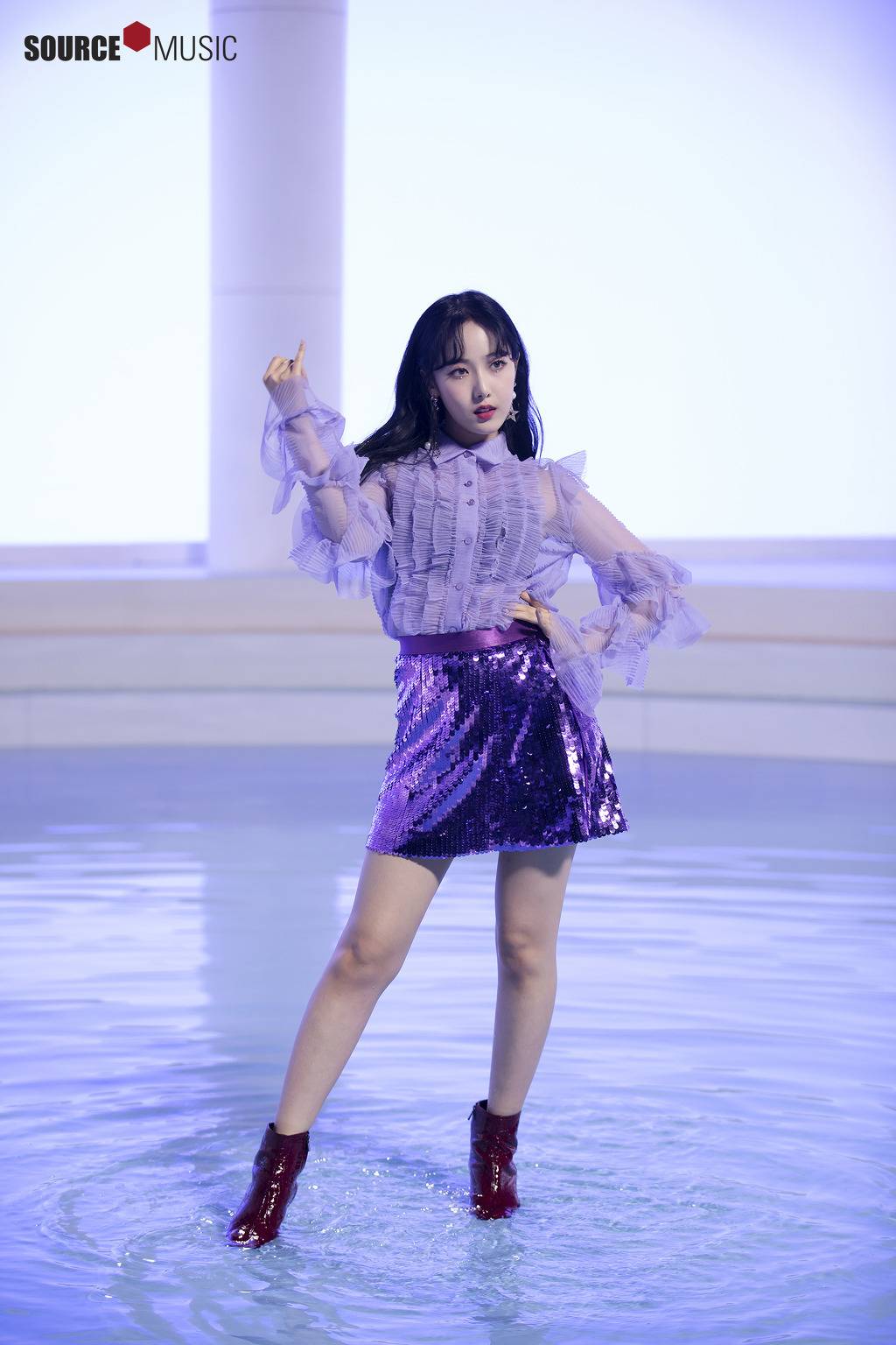 여자친구 신비 wow thing 비하인드.jpg | 인스티즈