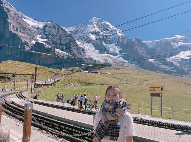 스위스에 간 김아랑.jpg | 인스티즈