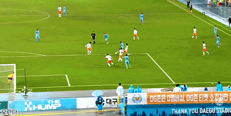 박스주변에서 가장 위협적인 대구의 에이스 세징야.gif | 인스티즈