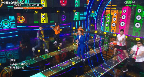 오늘자 감스트 뮤직뱅크 활약상 ㅋㅋㅋㅋㅋㅋ.gif | 인스티즈