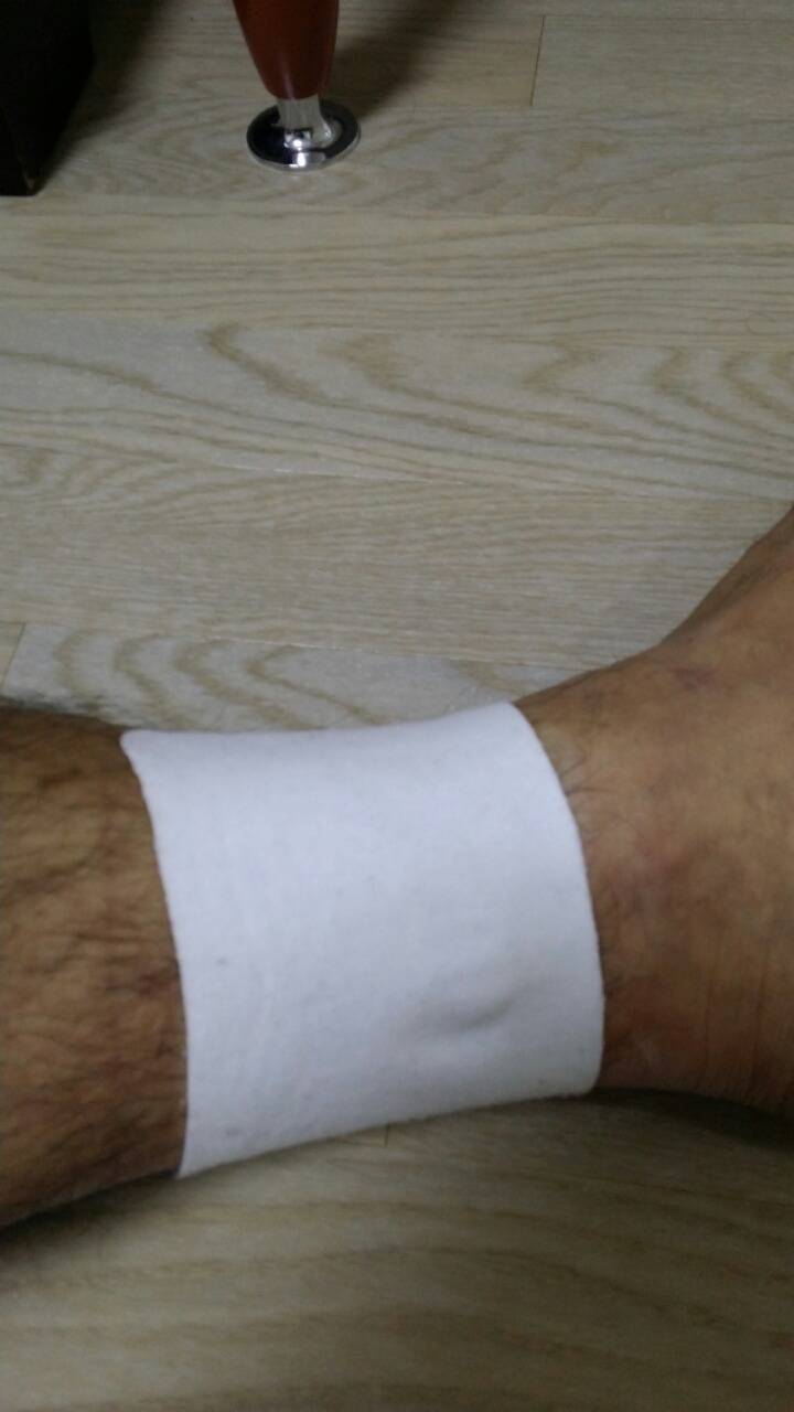 아파서 파스 붙였는데...(혐오주의) | 인스티즈