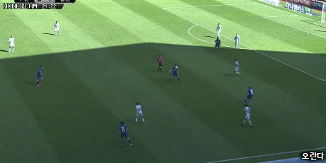 수원의 아쉽지만 좋은 공격패턴.gif | 인스티즈