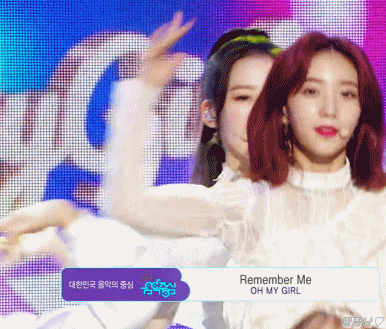 [데이터주의] 오늘자 음악중심서 짱예포스 찍은 오마이걸 비니.gif | 인스티즈