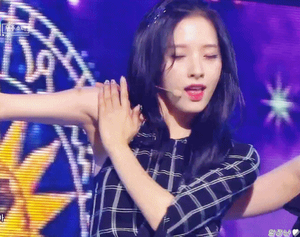 [데이터주의] 오늘자 인기가요 우주소녀 보나, 설아, 은서, 여름, 루다.gif | 인스티즈