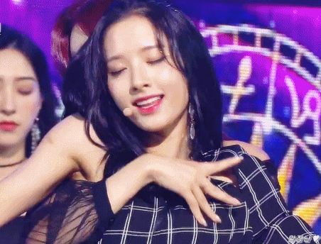 [데이터주의] 오늘자 인기가요 우주소녀 보나, 설아, 은서, 여름, 루다.gif | 인스티즈