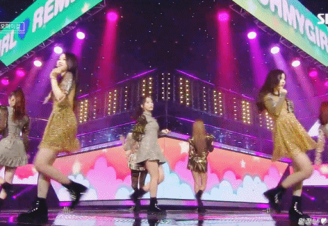 [데이터주의] 오늘자 인기가요 오마이걸.gif | 인스티즈