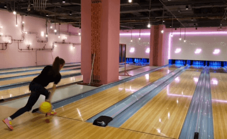 아이즈원 히토미,최예나의 볼링,타카하시 쥬리 볼링.gif | 인스티즈