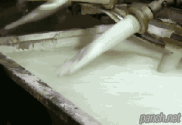 고무장갑 만드는 과정.gif | 인스티즈