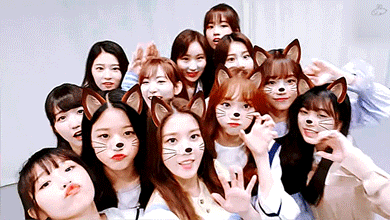 아이즈원 브이 라이브 실시간 again | 인스티즈