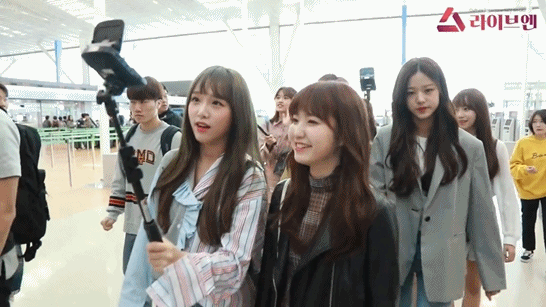 셀프캠 들고 일본가는 아이즈원 | 인스티즈