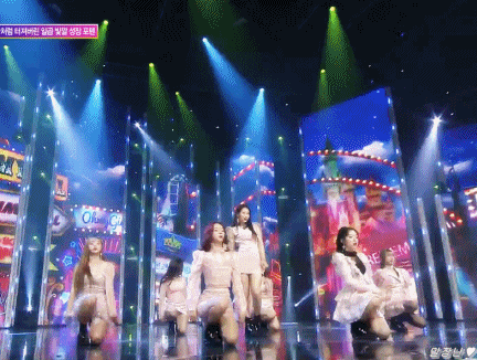 [데이터주의] 오늘자 쇼챔피언 오마이걸.gif | 인스티즈