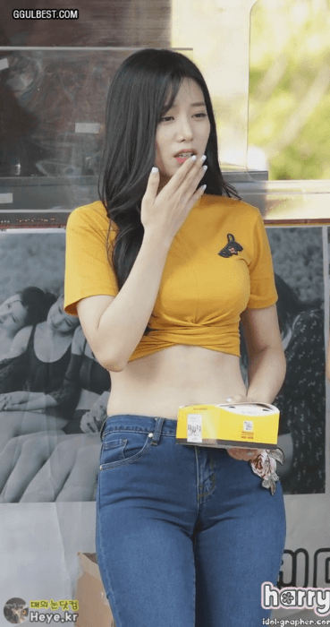 베리굿 조현의 라인 ㄷㄷㄷㄷ.gif | 인스티즈