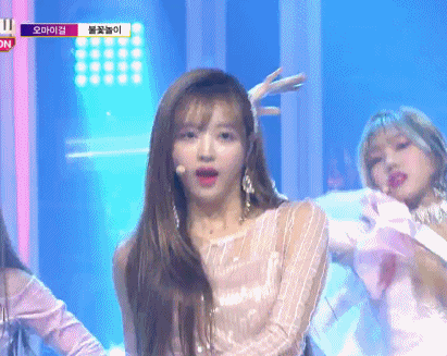 [데이터주의] 오늘자 쇼챔피언 오마이걸.gif | 인스티즈