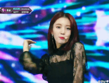 [데이터주의] 오늘자 엠카운트다운 오마이걸.gif | 인스티즈