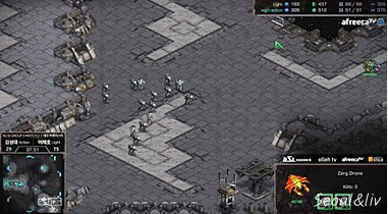 ASL(스타리그) 이재호를 당황시킨 김성대의 전략 gif | 인스티즈