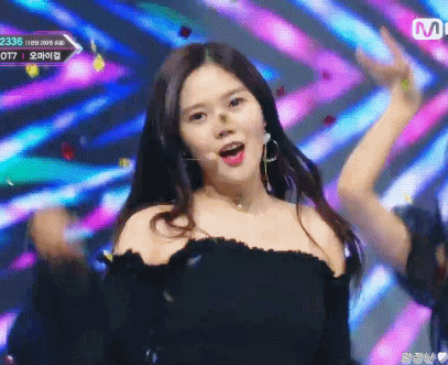 [데이터주의] 오늘자 엠카운트다운 오마이걸.gif | 인스티즈