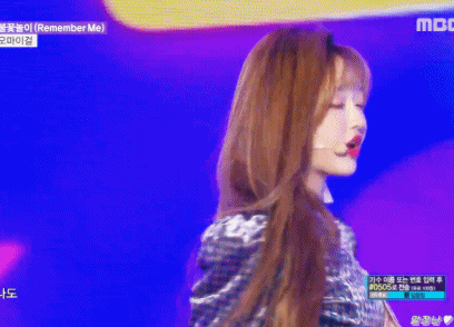 [데이터주의] 오늘자 쇼음악중심 오마이걸.gif | 인스티즈