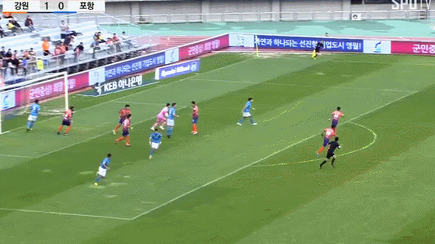 오늘자 포항 역습.gif | 인스티즈