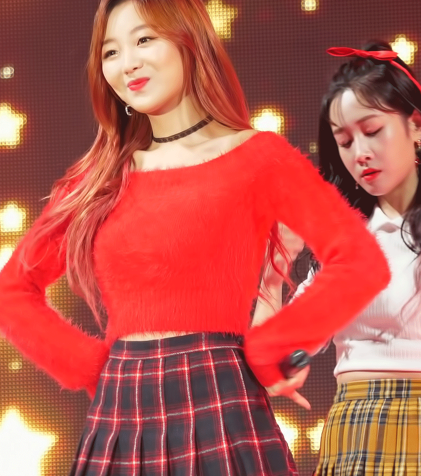 언니 놀려먹을려다 실패하는 러블리즈 빵떡이.gif | 인스티즈