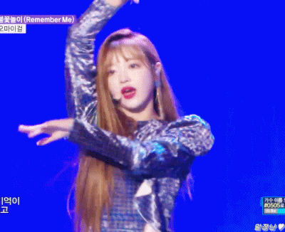 [데이터주의] 오늘자 쇼음악중심 오마이걸.gif | 인스티즈