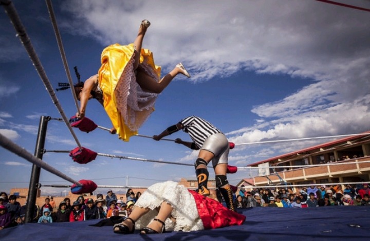 볼리비아 여성 레슬링 | 인스티즈