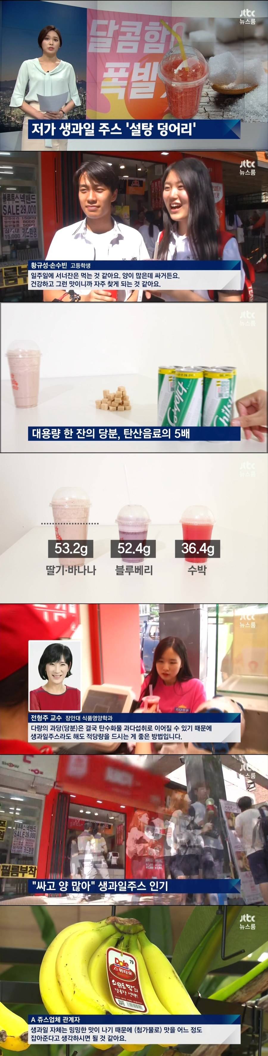 생과일 쥬스의 함정 | 인스티즈