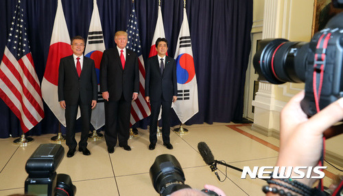 G20 에서 만난 한미일 정상 .jpg | 인스티즈