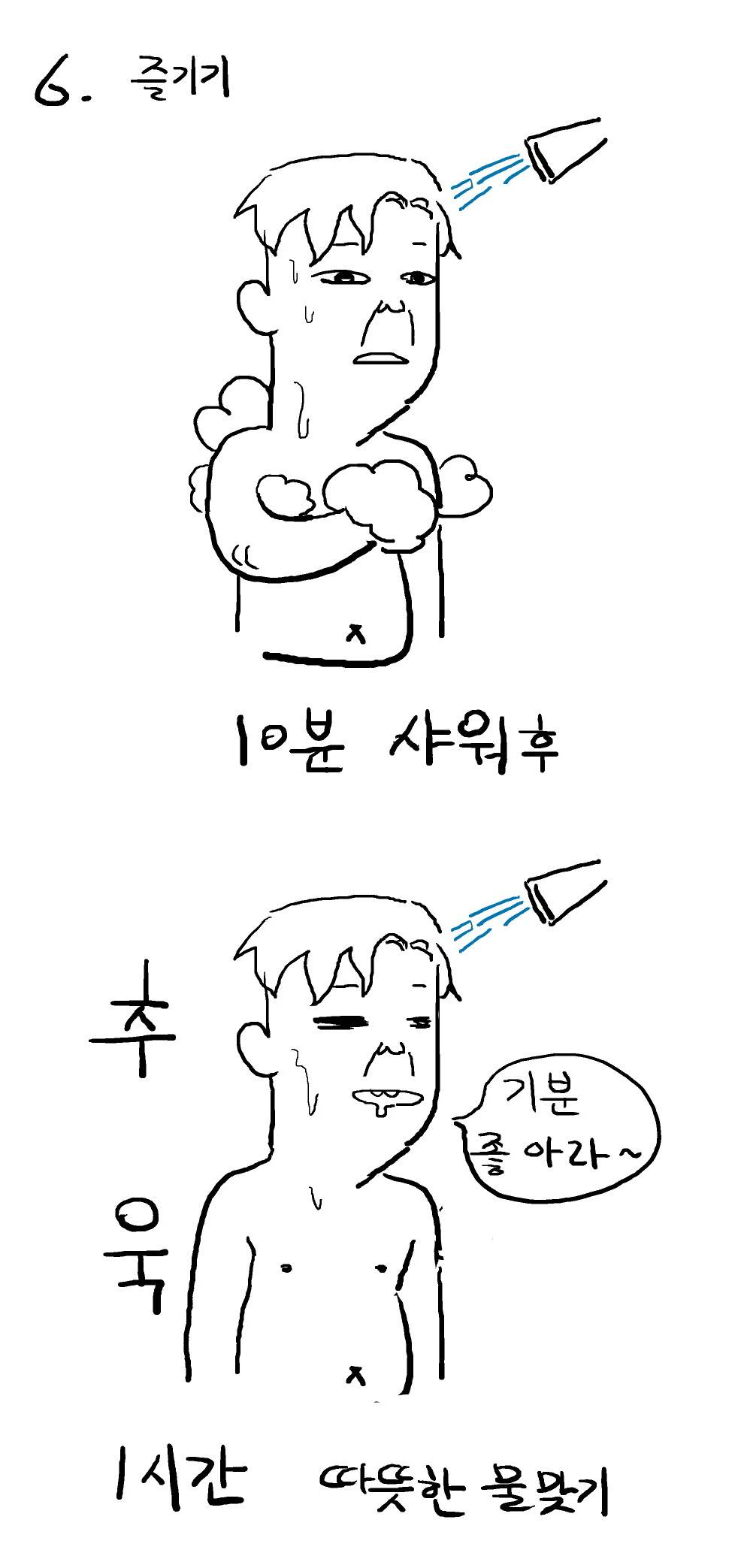 남자들이 샤워하는 흔한 방법 (꺄르르르) | 인스티즈