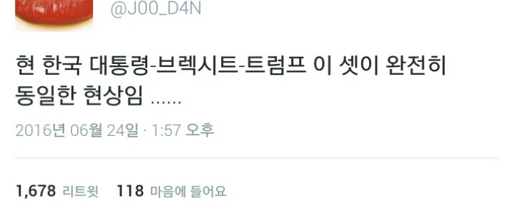 브렉시트 쇼크에 관한한 진지한 담론들.twitter | 인스티즈