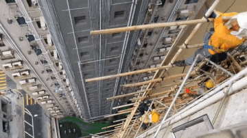 대륙의 고층빌딩 공사현장.gif | 인스티즈