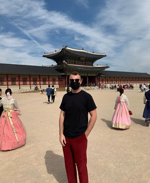 진짜 야무지게 서울 돌아다니는 샘스미스 | 인스티즈