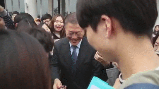 오늘자 문재인 경북대학교 반응.JPG | 인스티즈