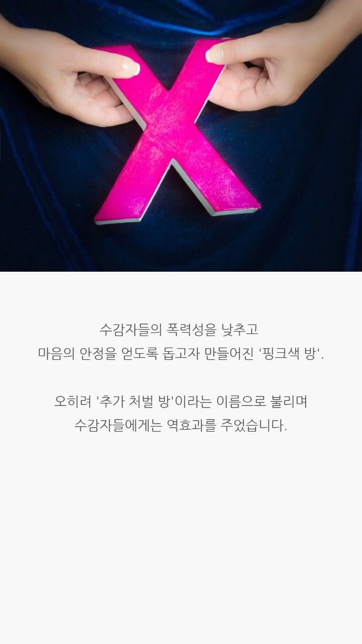 교도소를 핑크색으로 도배하자 생긴 일 | 인스티즈