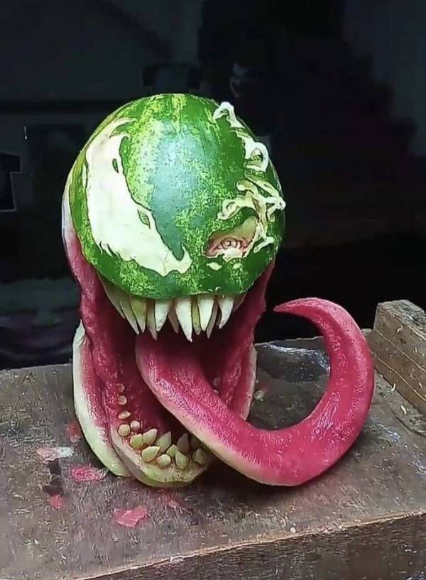 수박으로만든 베놈(혐오주의) | 인스티즈