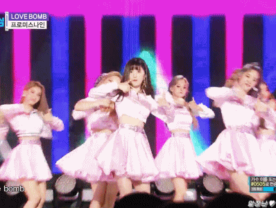 [데이터주의] 오늘자 쇼음악중심 프로미스나인.gif | 인스티즈