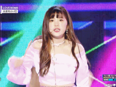 [데이터주의] 오늘자 쇼음악중심 프로미스나인.gif | 인스티즈