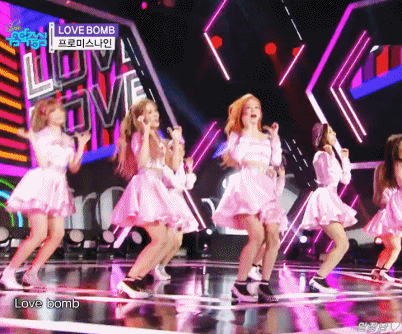 [데이터주의] 오늘자 쇼음악중심 프로미스나인.gif | 인스티즈