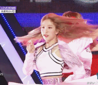 [데이터주의] 오늘자 쇼음악중심 프로미스나인.gif | 인스티즈