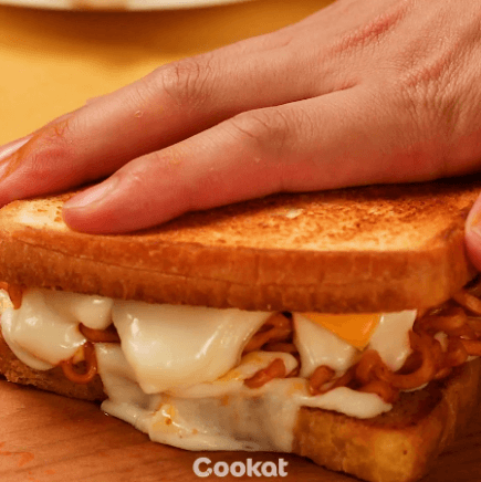 불닦볶음면+치즈+식빵의 조합 | 인스티즈