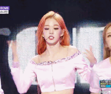 [데이터주의] 오늘자 쇼음악중심 프로미스나인.gif | 인스티즈