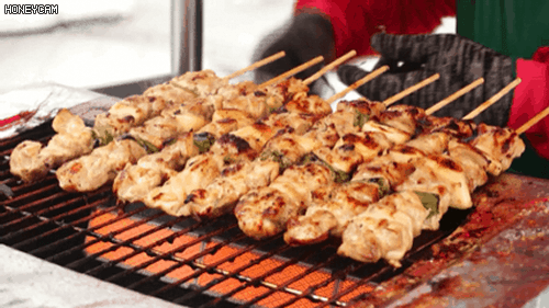 길거리 꼬치구이 | 인스티즈