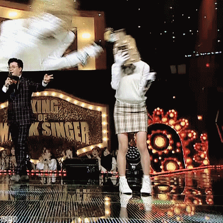 181014 복면가왕 첨성대 우주소녀 설아.gif | 인스티즈