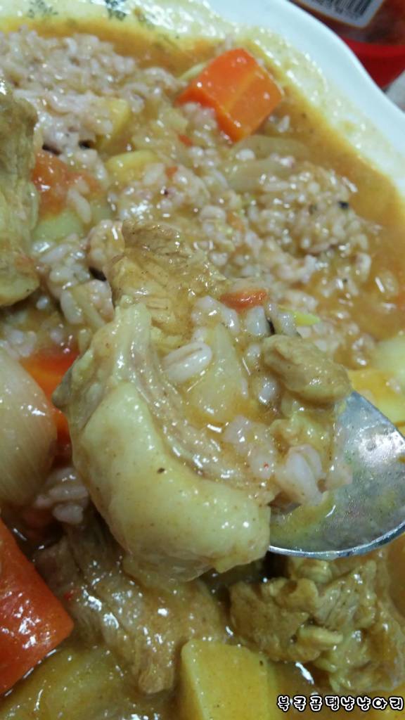 굵직굵직한 스테미나 넘치는 남자의 카레!! | 인스티즈