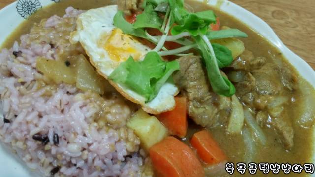 굵직굵직한 스테미나 넘치는 남자의 카레!! | 인스티즈