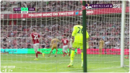 손흥민 4호골 두가지 각도.gif | 인스티즈