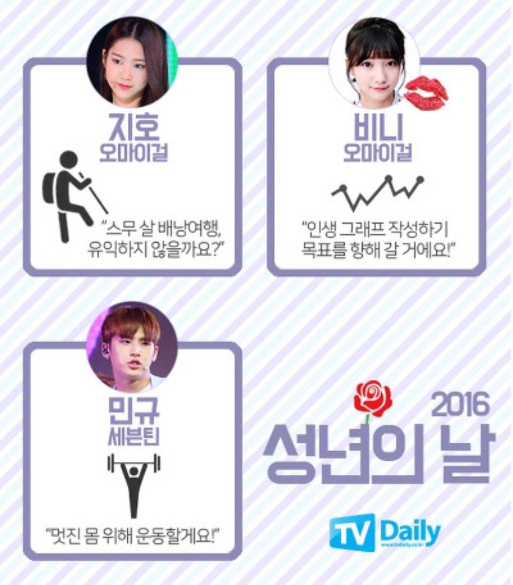 [성년의날] 20살 아이돌들 XX 하고 싶다 | 인스티즈