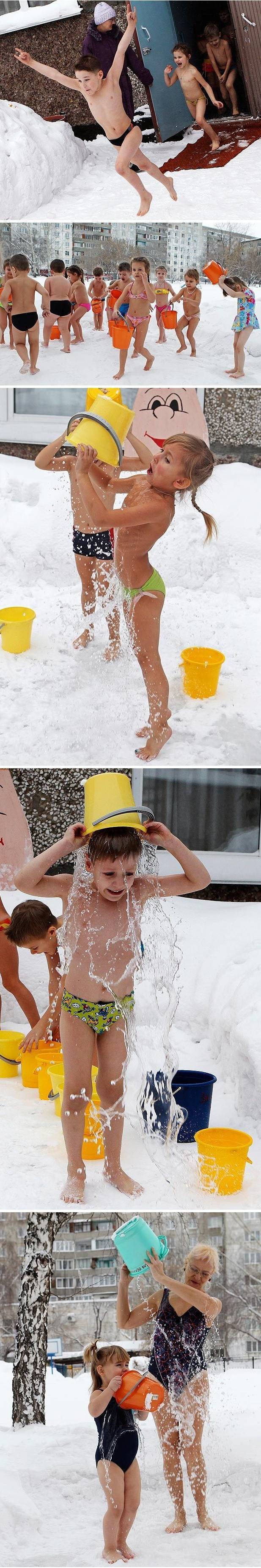 러시아 어린이들의 물놀이 수준.jpg | 인스티즈