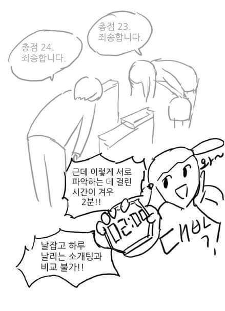 요즘 소개팅 방법(feat. 인싸되는법) | 인스티즈